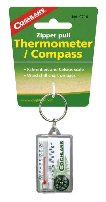 Zipper Pull Therm./Compass